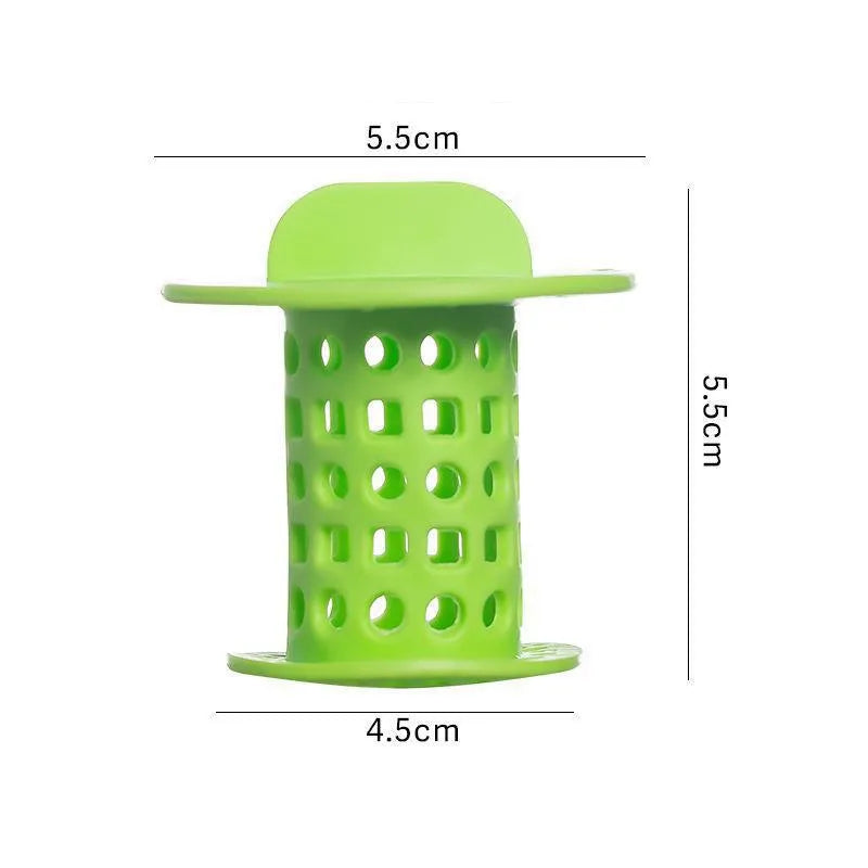 2Pc Bathtub Drain Anti Clogging Kitchen Sewer Dredge Hair Stopper Drain Pipe Filter Protection Bloking Home Bathroom Accessories