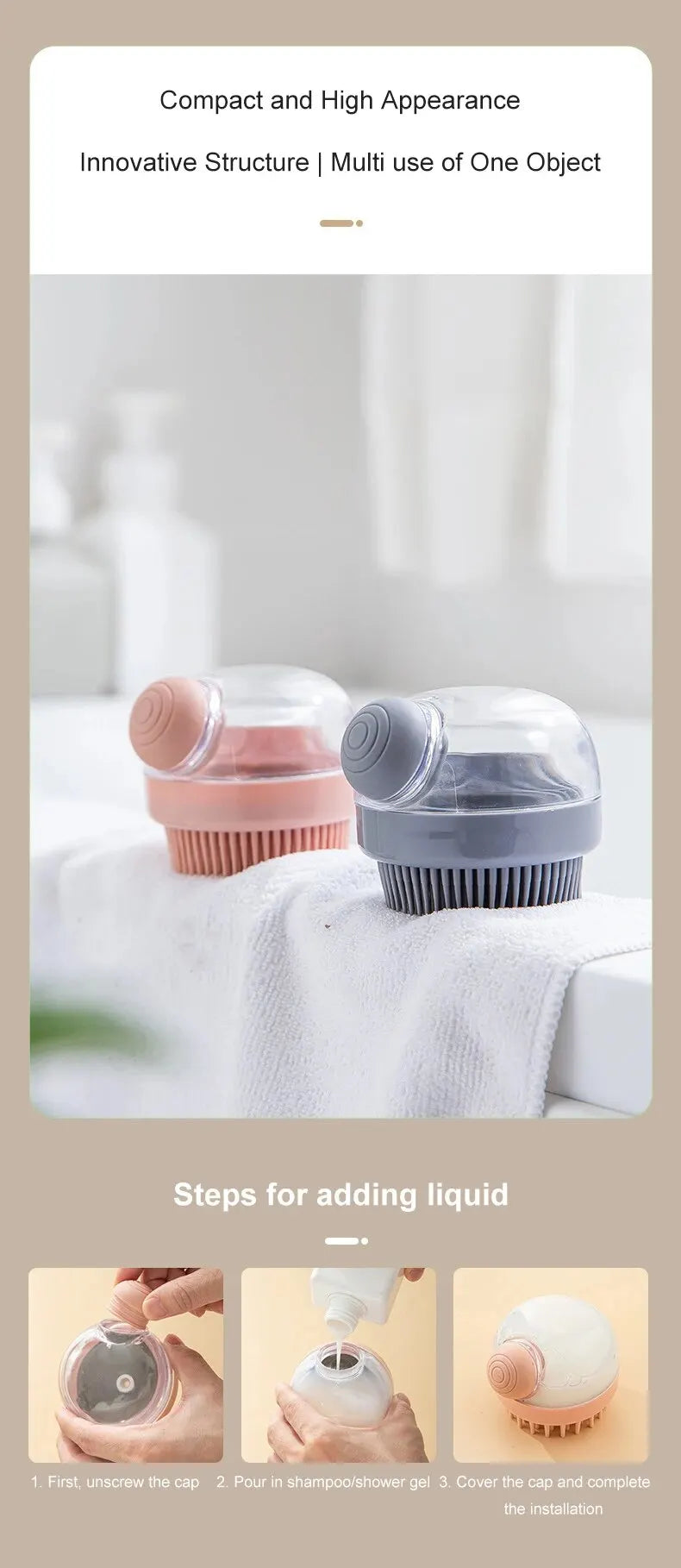 FoamPaw Bath Scrubber