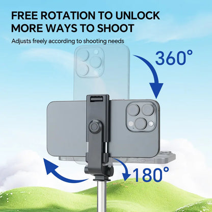 Scalable Phone Selfie Stick With Built-in Fill Light Telescopic Phone Selfie Stick With Built-in Light, Professional Live Stream